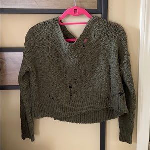 Deconstructed sweater